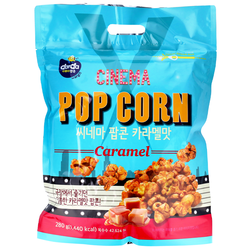 Product image of Darda's cinema popcorn caramel in Zippack